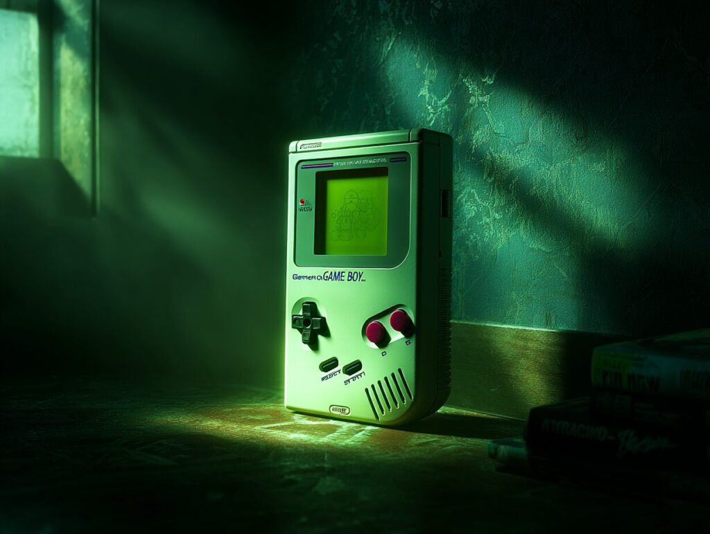 屋根裏に眠るゲームボーイ