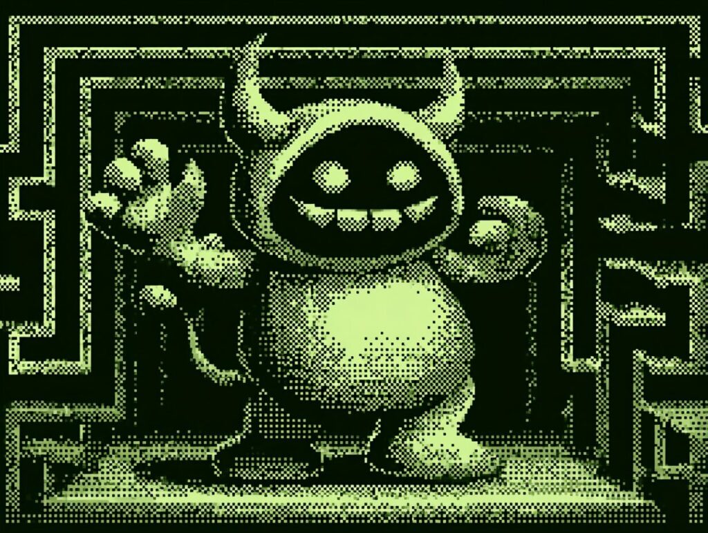 Misfortune.gbのゲーム画面イメージ