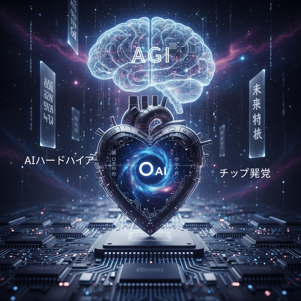 発光するAIチップ