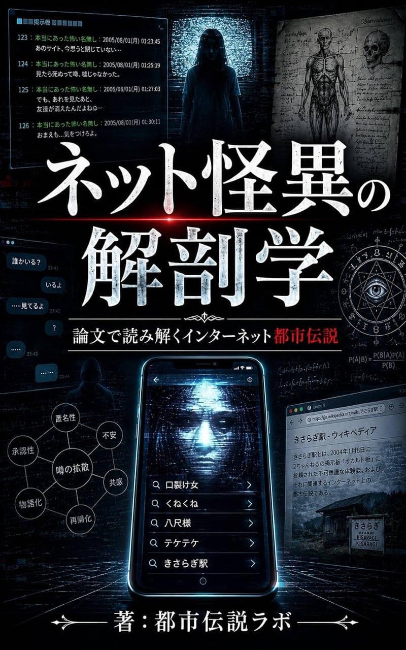 ネット怪異の解剖学 表紙