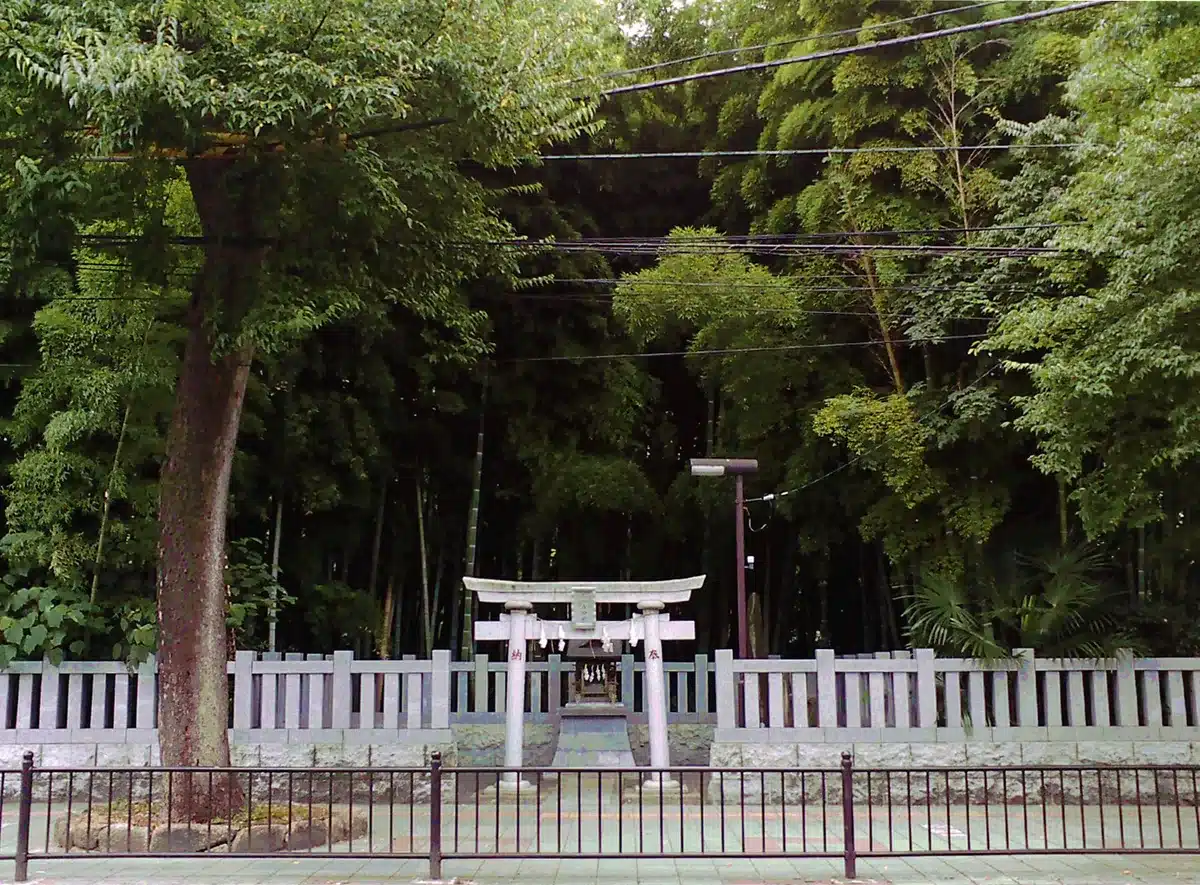 千葉県市川市の八幡の藪知らずの入口